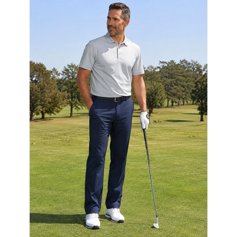 Adidas Ultimate365 Mens Golf Pants NEW Taper Fit Performance Stretch Blue 44/34